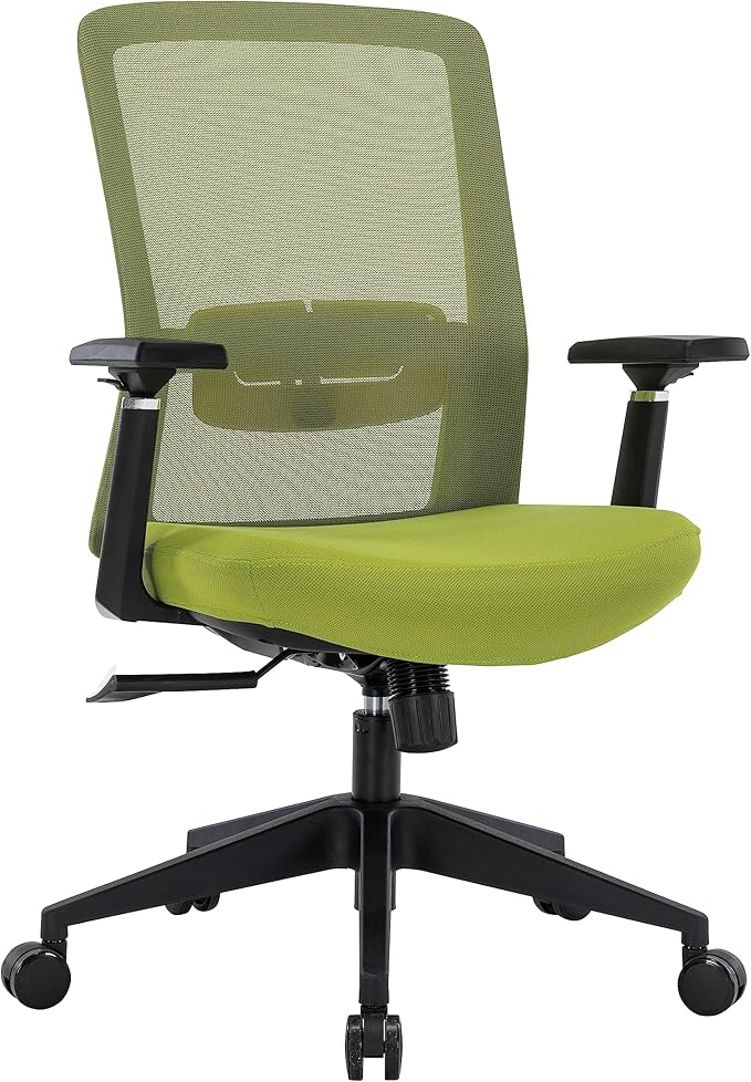 Ergonomic Office Chair Mid-Back Mesh Conference Chair Swivel Computer Chair