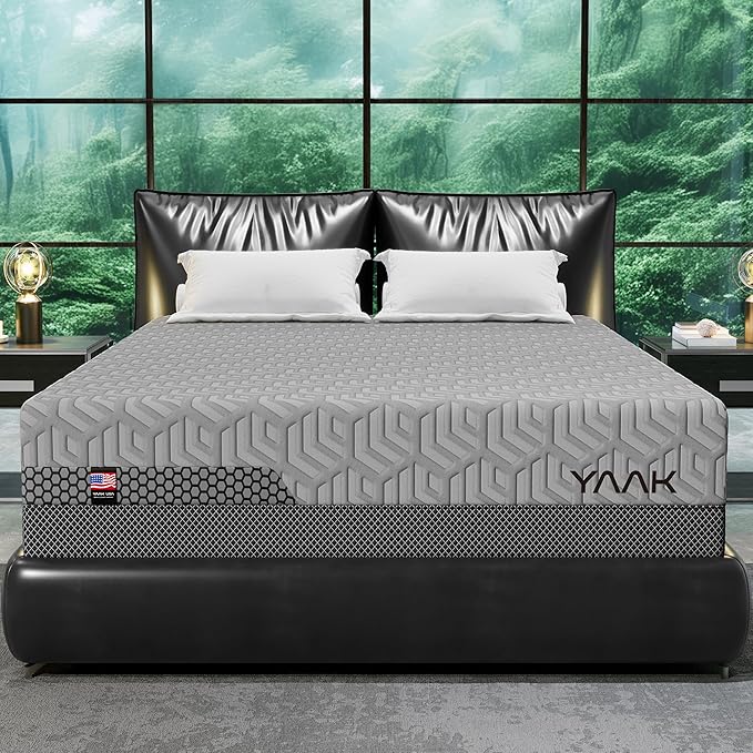 Queen 14 Inch Memory Foam Mattress in a Box for Back Pain