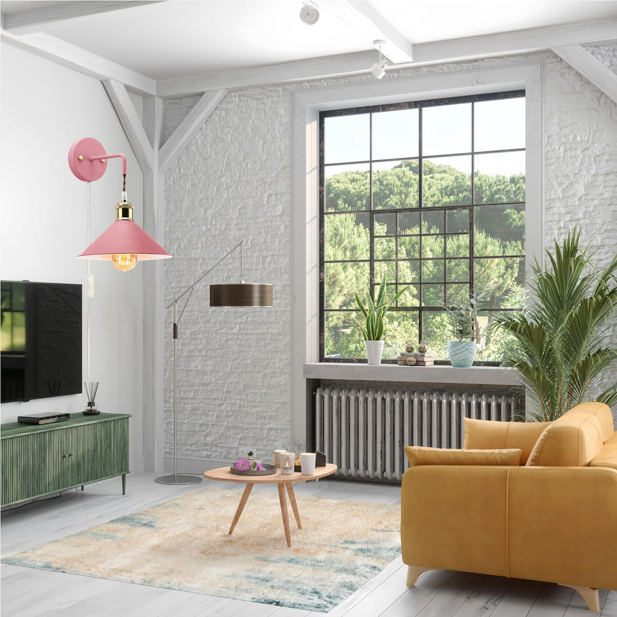 Transform Your Space with The Exquisite Plug-in Wall Sconce Lamp Set - Perfect