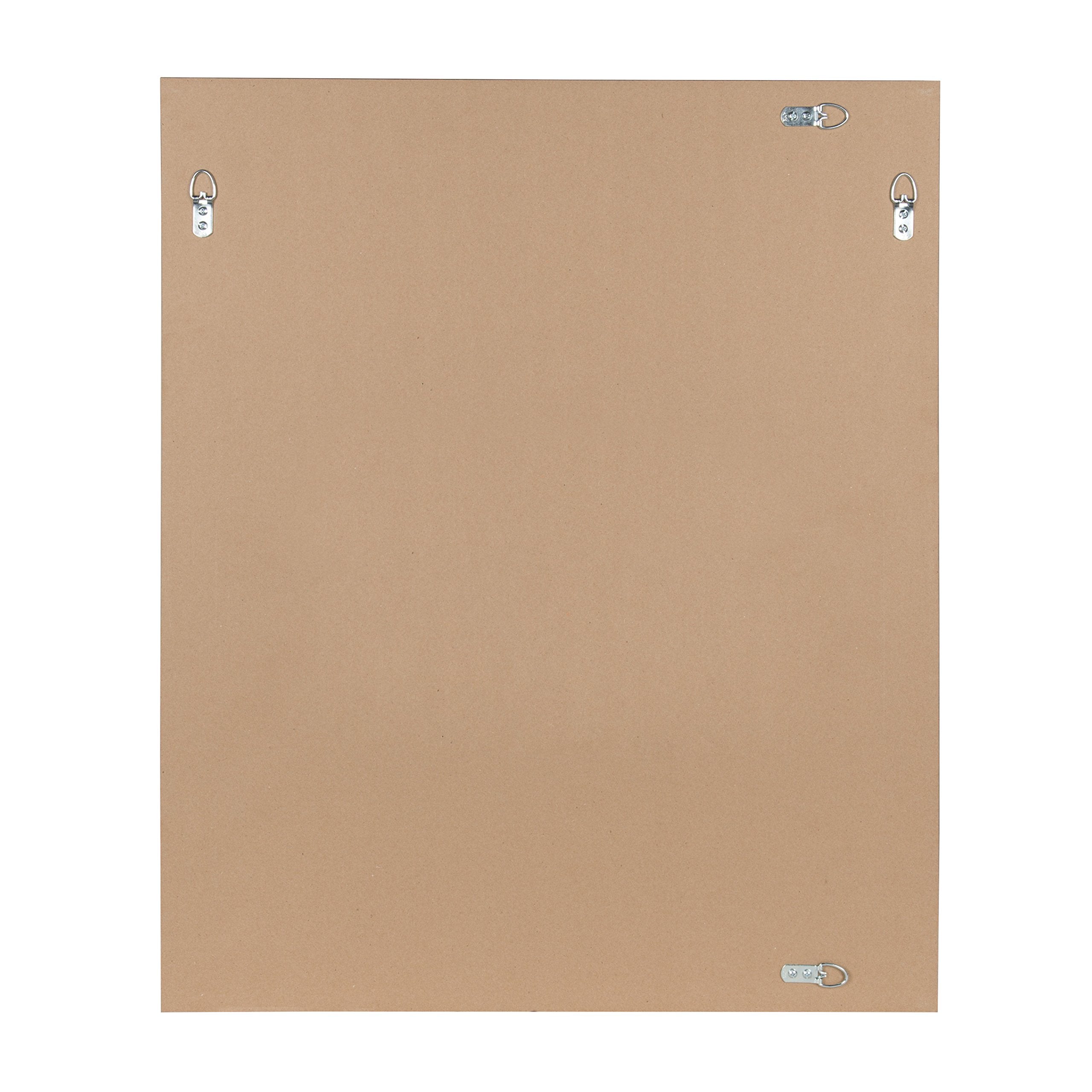 Beatrice Framed Decorative Rectangle Wall Mirror, 25x31