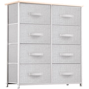 8 Drawers Dresser - Fabric Storage Tower, Organizer Unit for Bedroom, Living Room & Closets -