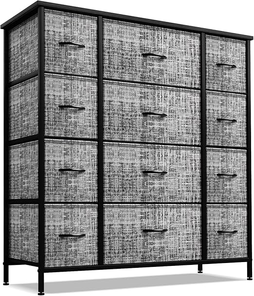 Dresser with 12 Drawers - Chest Organizer Unit