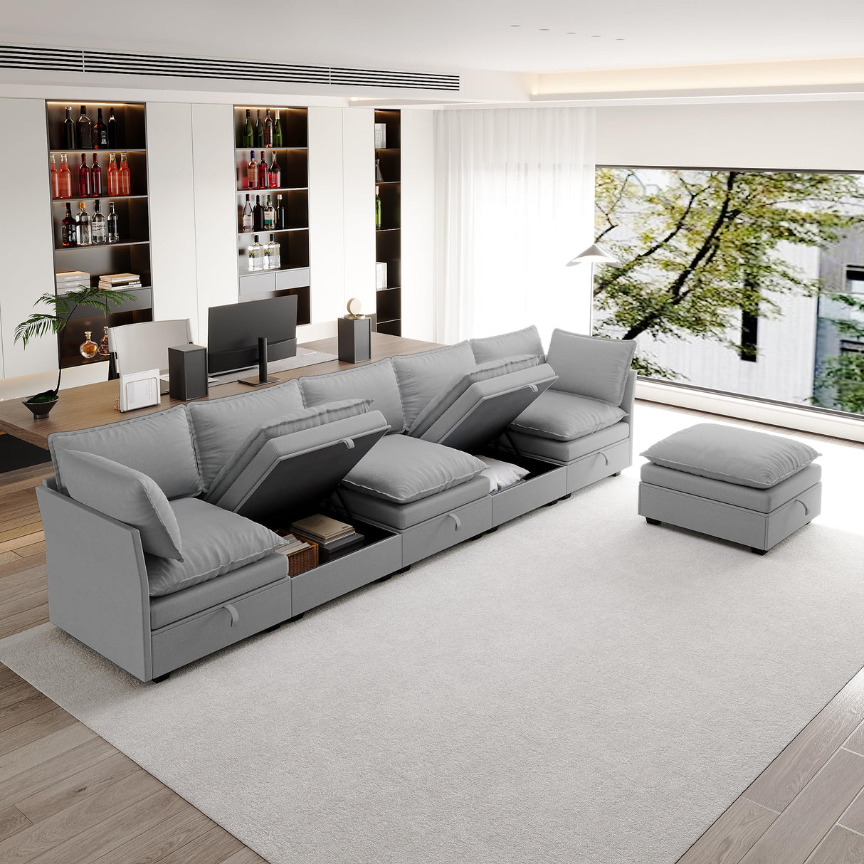 Modular Sectional Sofa Couch Set Large Sectional Couches for Living Room