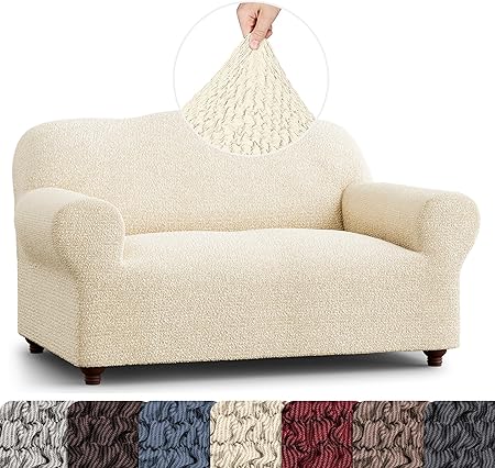 Mamma Mia Covers Loveseat Slipcover - Oversized Chair Cover - Stretch Couch