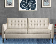 para Sofa Couch/Easy, Tool-Free Assembly, Soft Gray