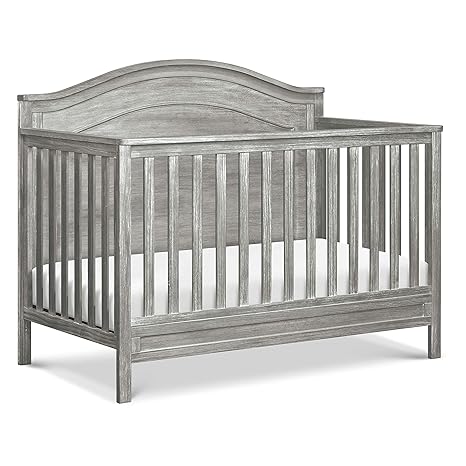 4-in-1 Convertible Crib in Espresso, Greenguard Gold Certified