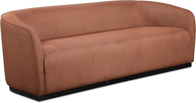 675Cognac-S Mylah Collection Modern | Contemporary Sofa with Soft Cognac Fabric
