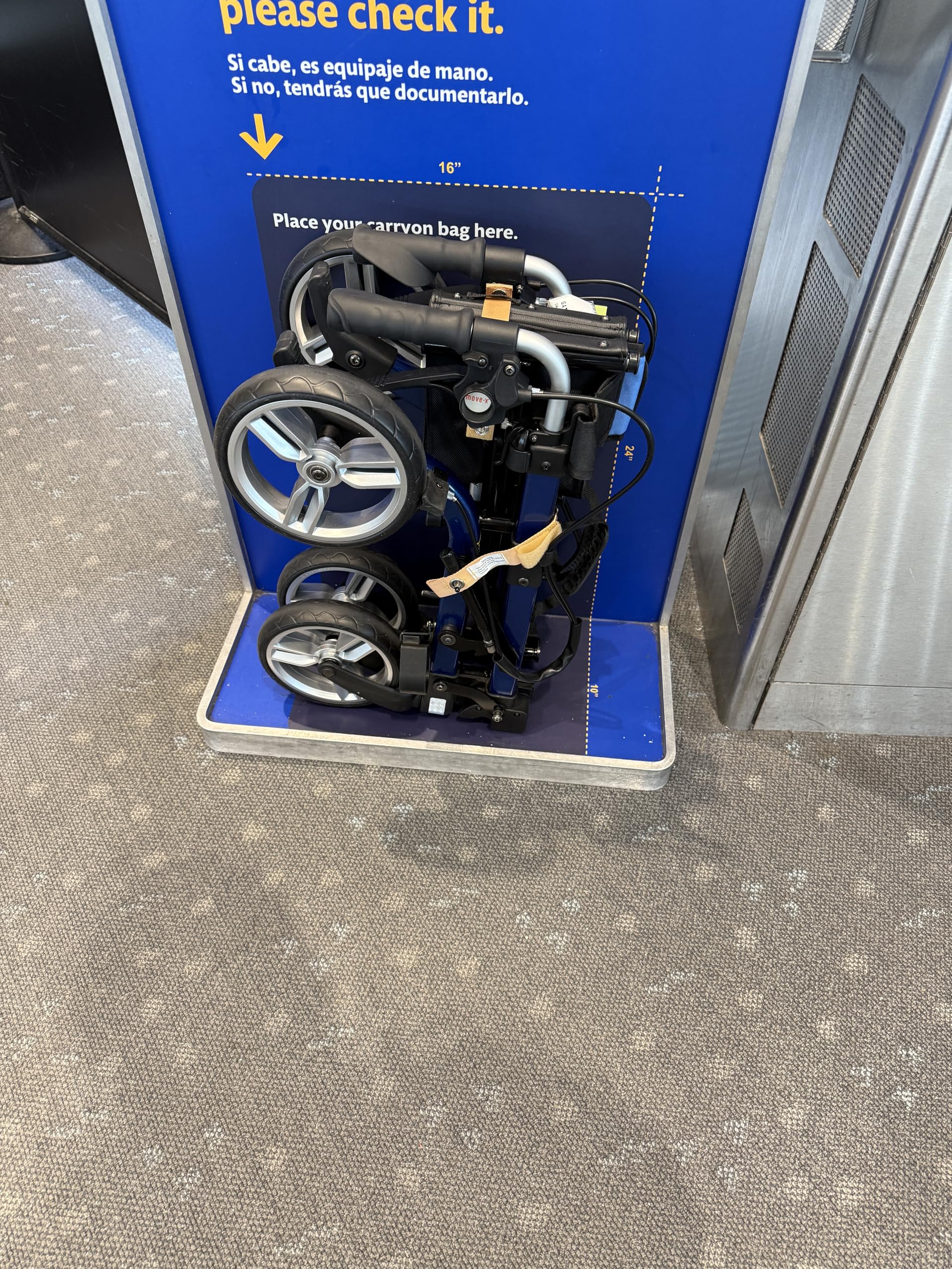 Fits Airplanes Overhead bin, All Terrain, Light-Weight Rollator Walker