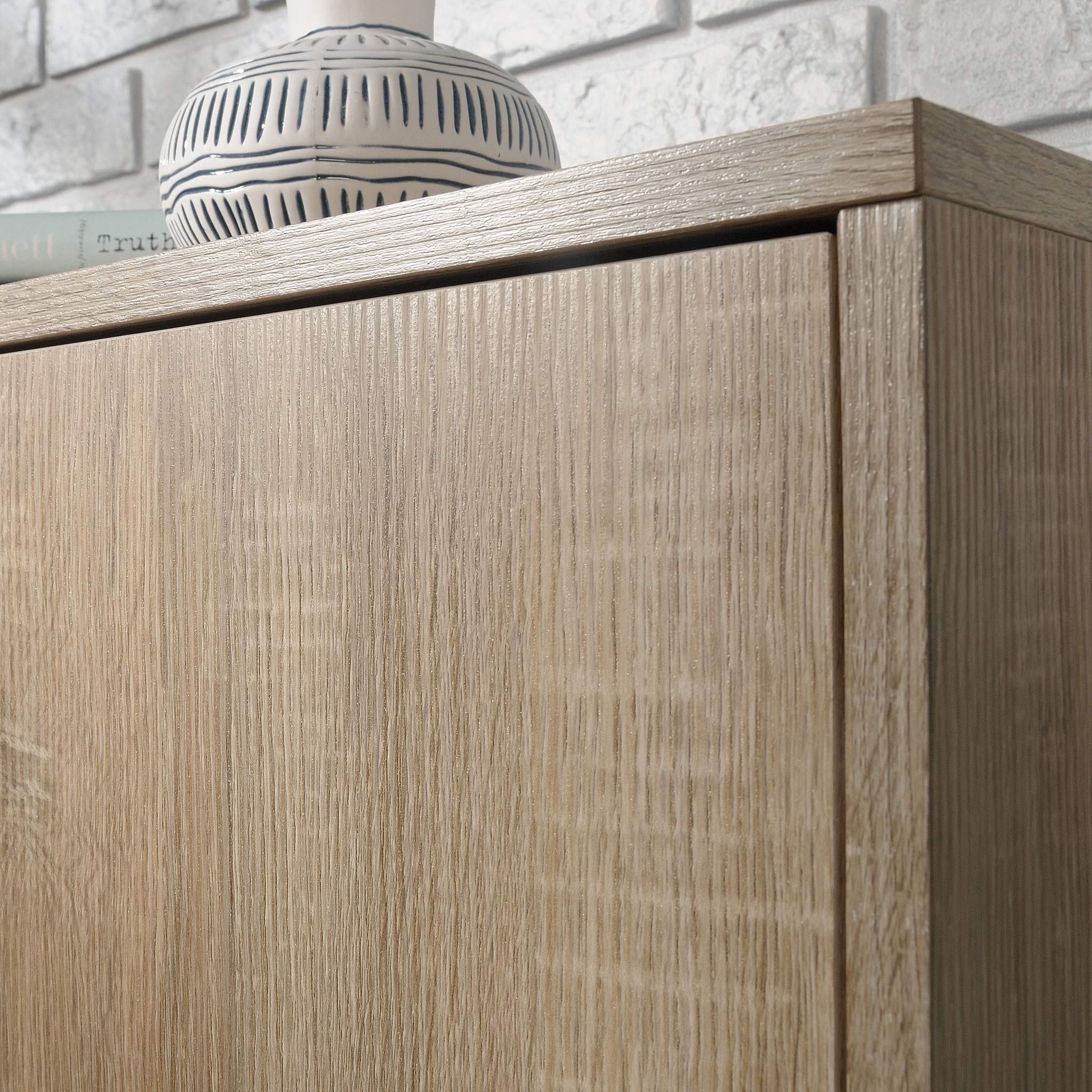 North Avenue Storage Cabinet, Charter Oak Finish