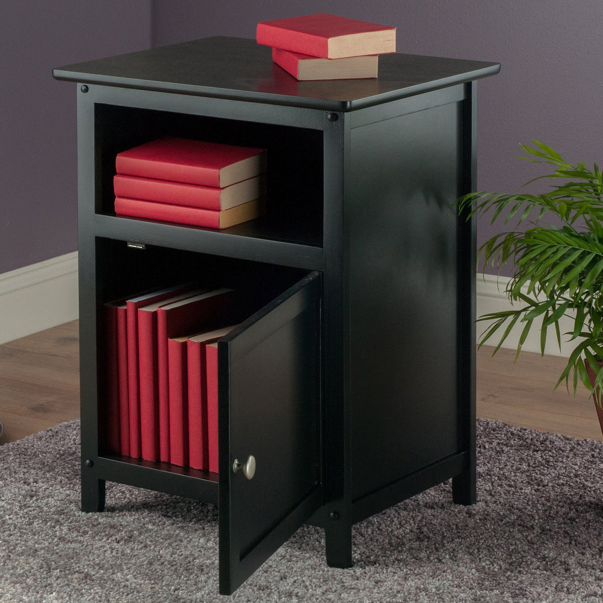 Accent Table, 19 inches, Black