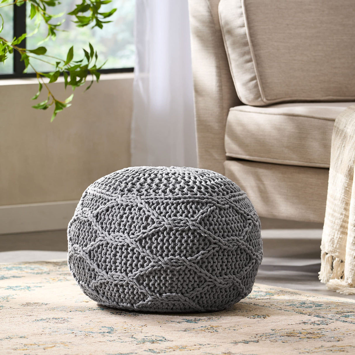 Morven Pouf, Gray