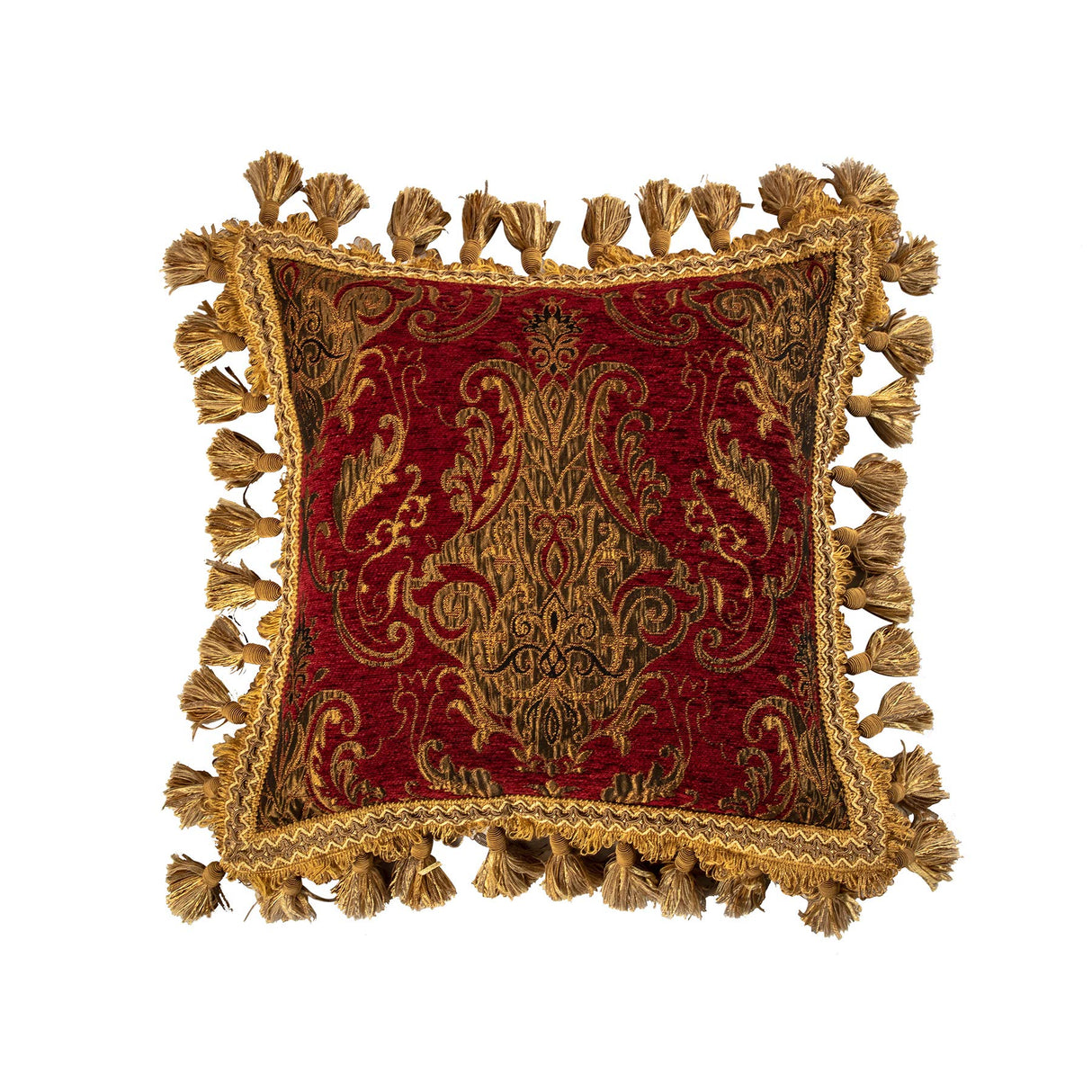 13-Piece Comforter Bed in a Bag, Classic Damask Jacquard Comforter Sets King