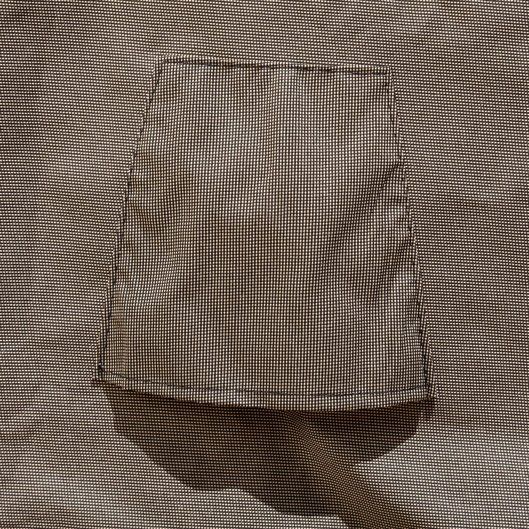 NeverWet Mojave Round Patio Table and Chairs Combo Cover, Black Ivory, Small