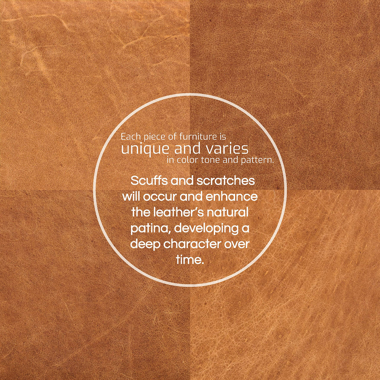 Sorrento Leather Couch – 86-Inch Leather Sofa with Tufted Back - Full Grain Leather Couch with Feather-Down