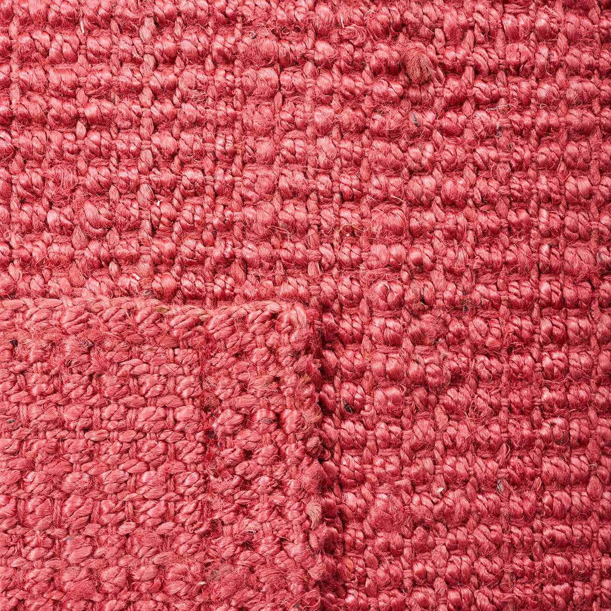 SAFAVIEH Natural Fiber Collection Area Rug - 5' x 8', Red, Handmade Farmhouse Jute, Ideal for High Traffic Areas in Living Room, Bedroom (NF730D)