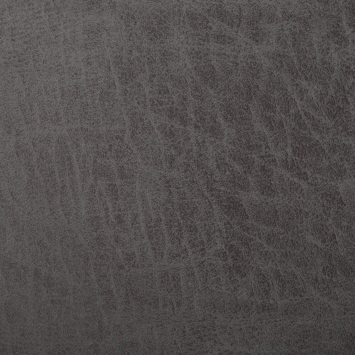 Elisha Industrial Modern Microfiber Bench, Slate / Matte Black