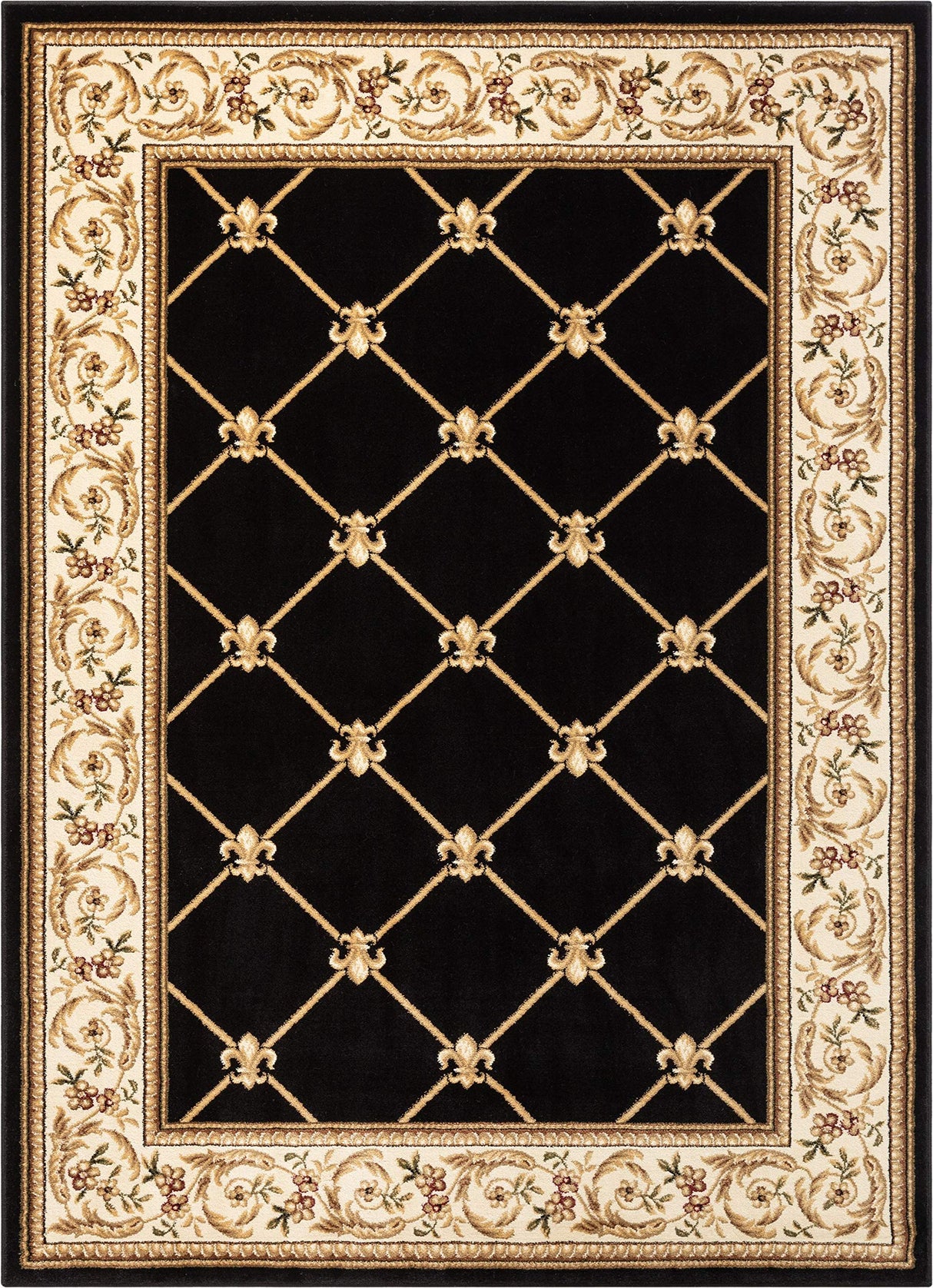 Patrician Trellis Red Runner Rug 2'7" x 12' - Traditional French Lattice Design