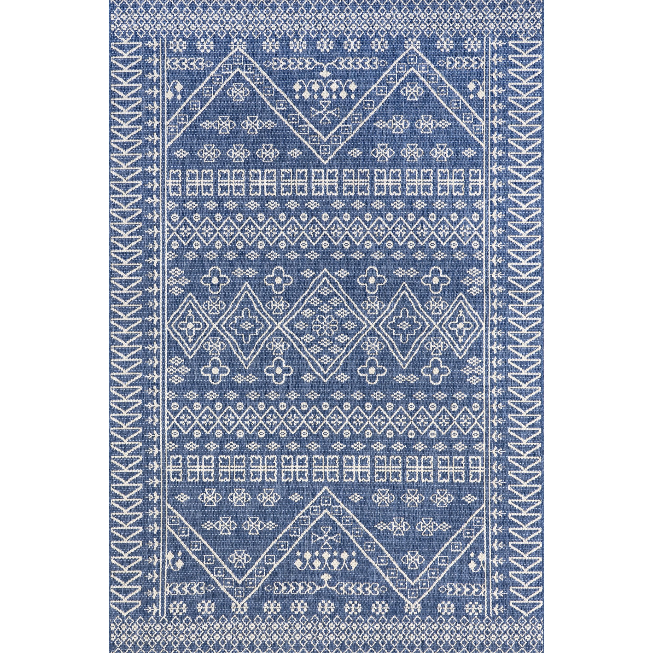 9' x 11' Outdoor Performance Area Rug, OEKO-TEX Certified, Weather Resistant