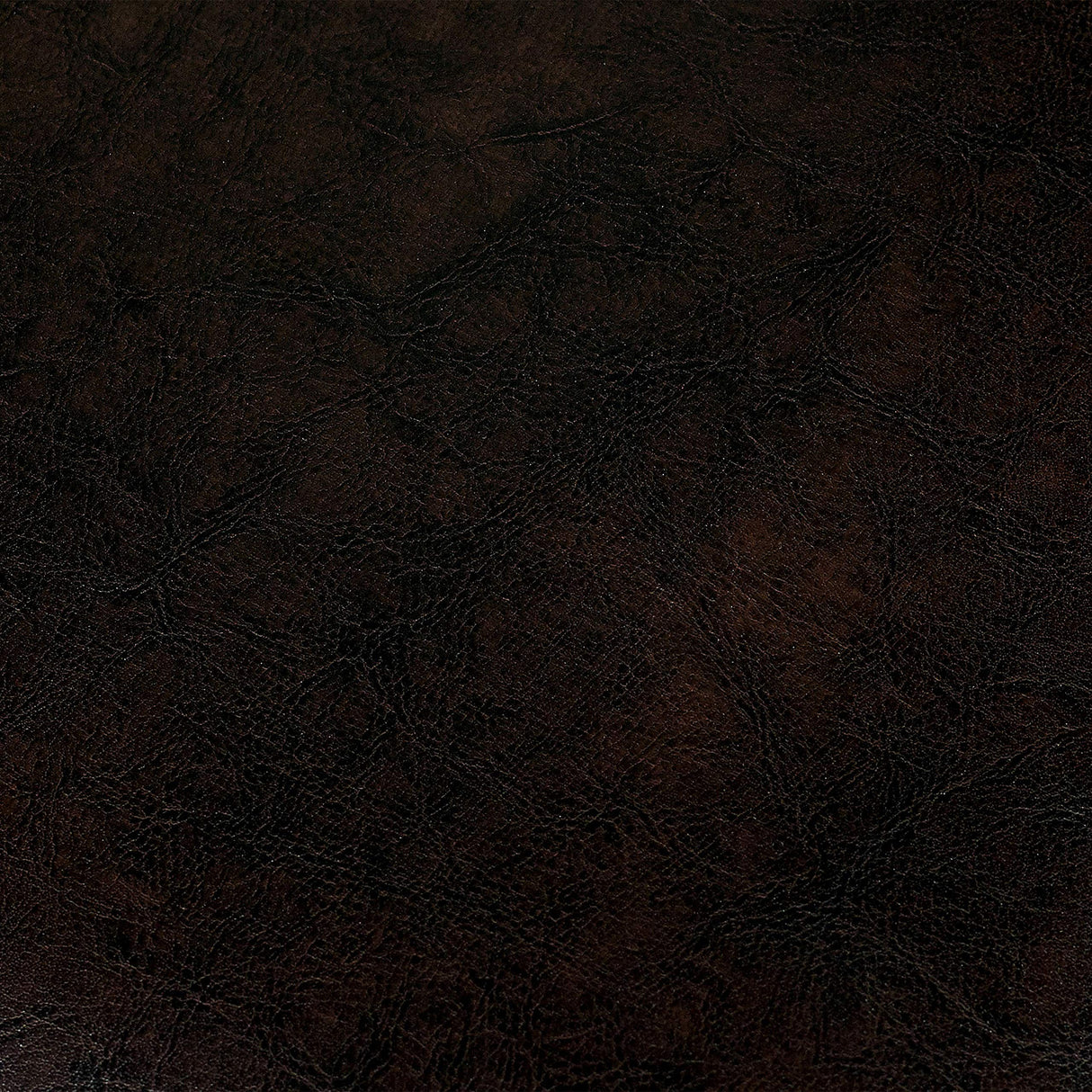 Round Dining Table Set, Walnut and Dark Brown