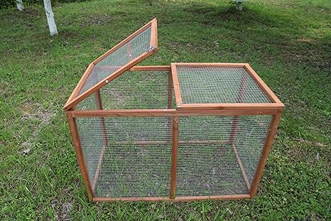EcoRoost XL Mobile Chicken Coop with Wheels & Nesting Box