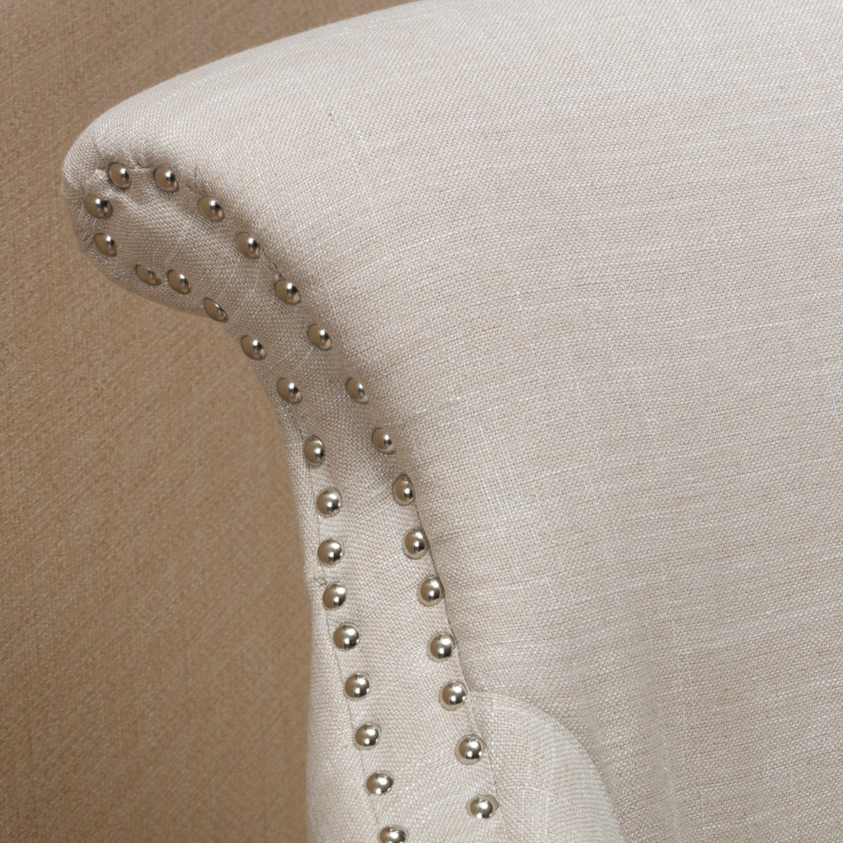 Filmore Fabric Arm Chair, Light Beige