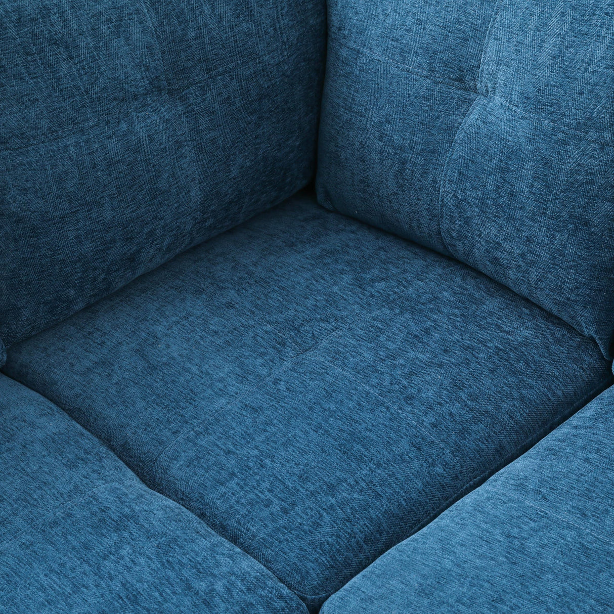 Living Room L Shaped Couch Upholstered Futon Sofa Comfy Flannel Modular Sofa 3-Piece Living Couch