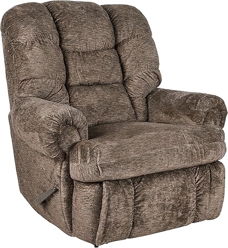 Signature BlissRock Recliner – Royal Zero Gravity Support, Polyester Leather Look