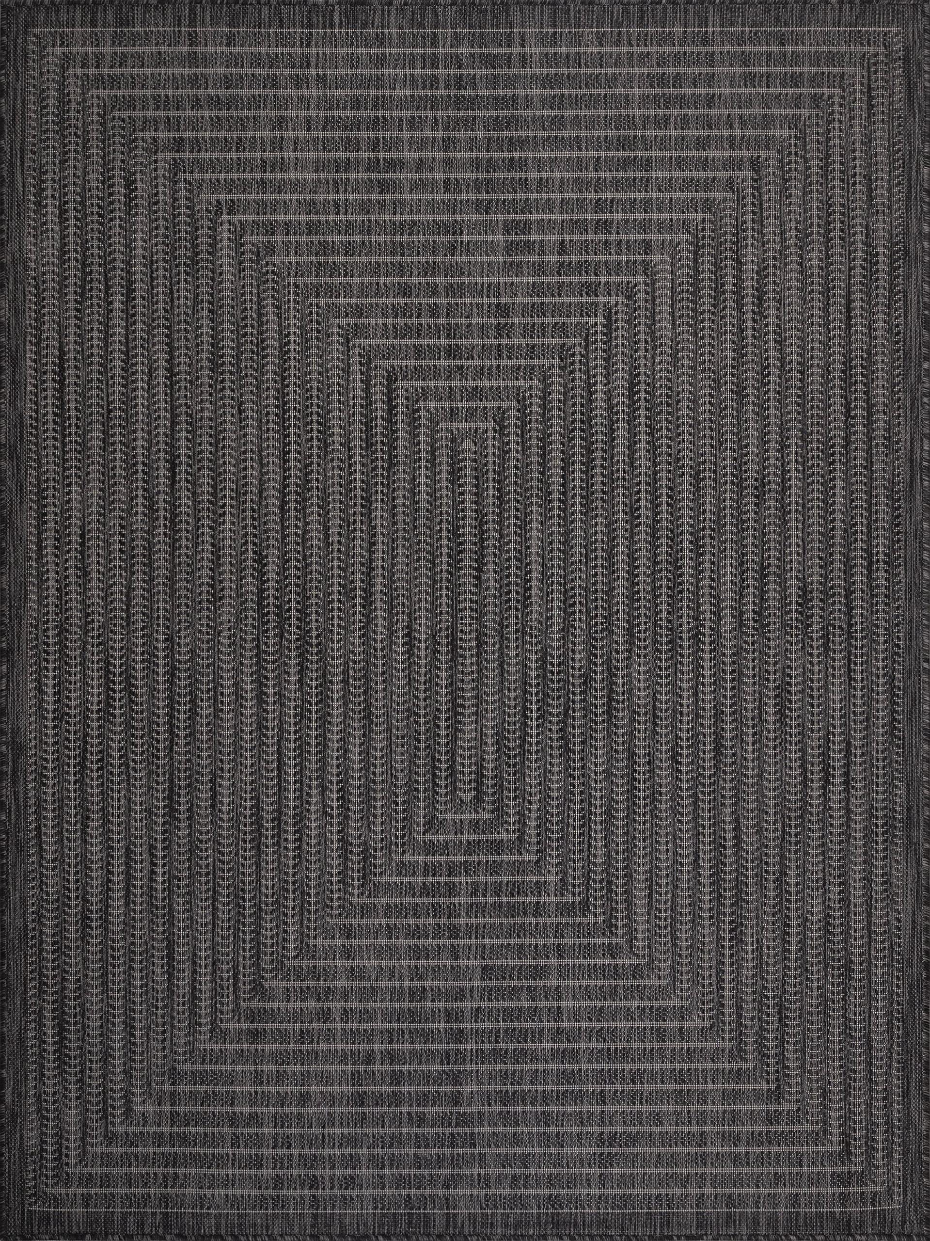 Outdoor Indoor Area Rug, Weather Resistant, Easy to Clean, Stain Resistant Floor Mat