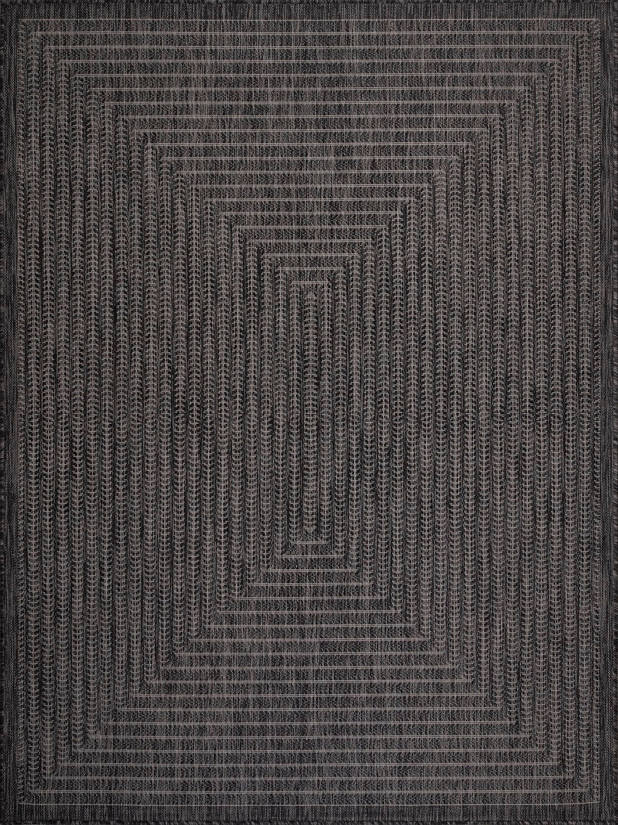 Outdoor Indoor Area Rug, Weather Resistant, Easy to Clean, Stain Resistant Floor Mat