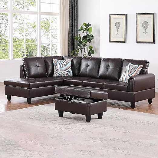 Couches for Living Room L Shaped Couch Upholstered Futon Sofa