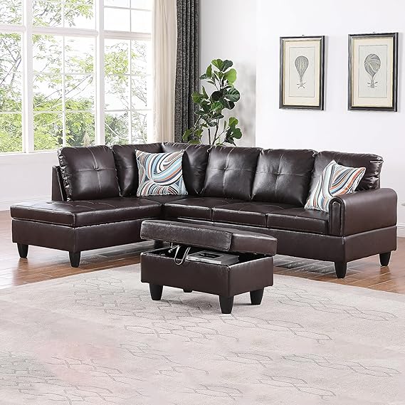 Couches for Living Room L Shaped Couch Upholstered Futon Sofa