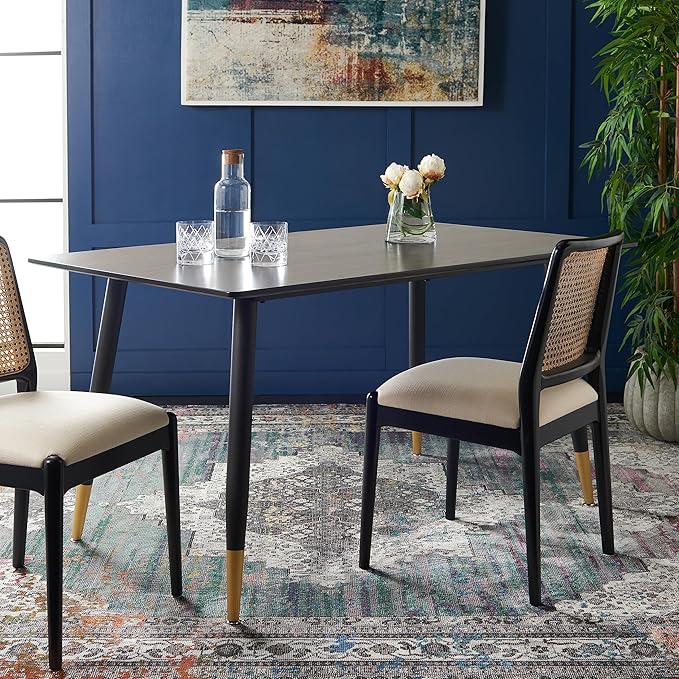Home Collection DTB5800 Table, Black/Gold