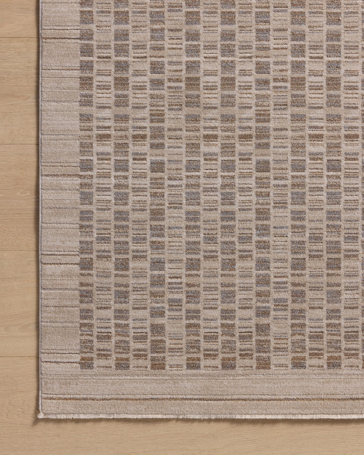 Amber Lewis Cali Collection CIL-02 Natural/Slate Area Rug