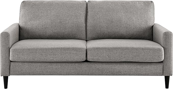 Dorel Living DHP Dorel Living Beckie Loveseat, Gray Love Seats