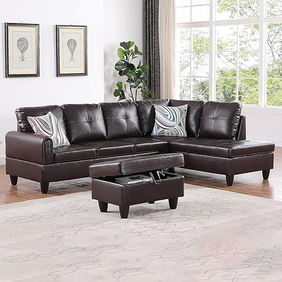 Couches for Living Room L Shaped Couch Upholstered Futon Sofa