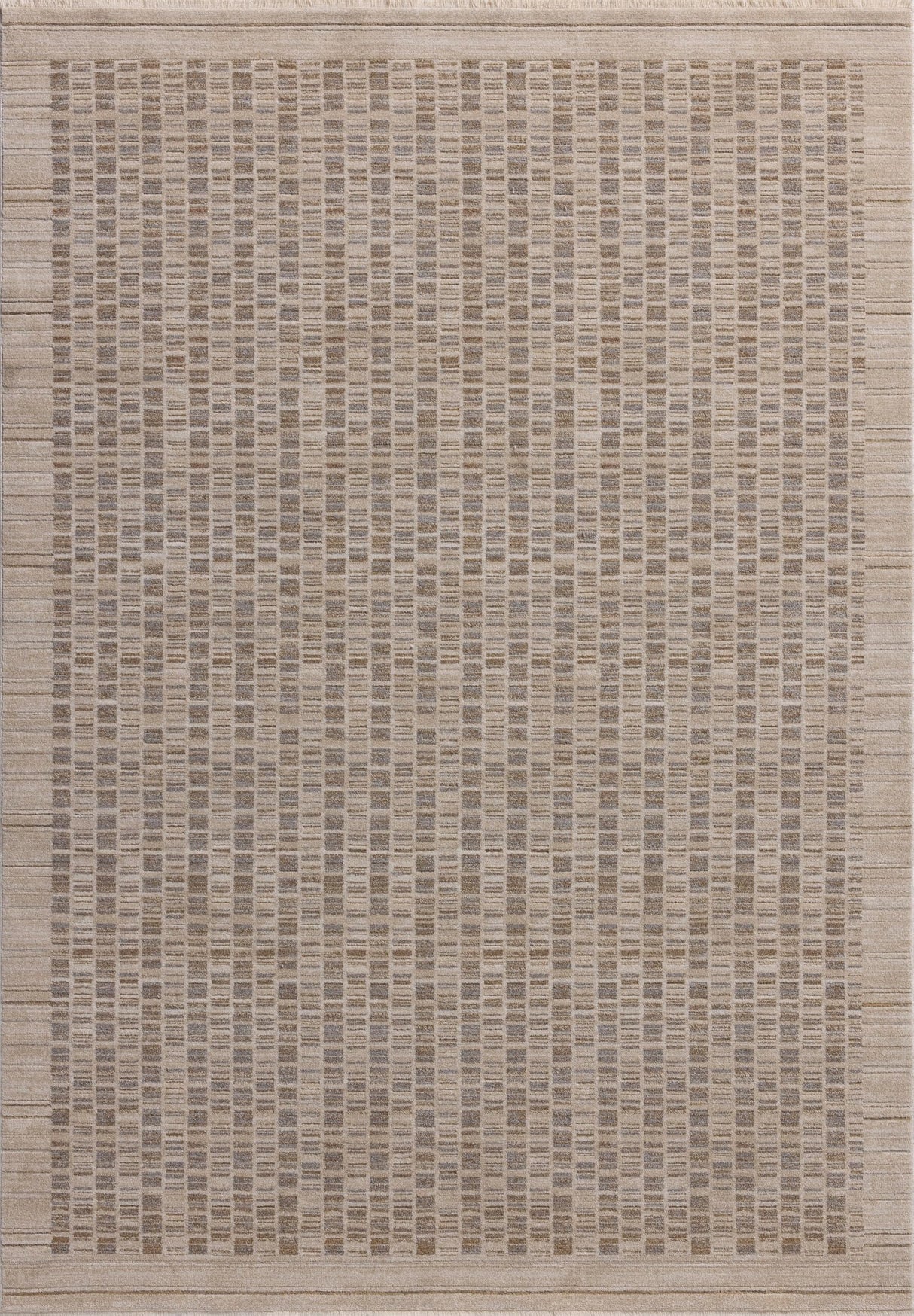 Amber Lewis Cali Collection CIL-02 Natural/Slate Area Rug