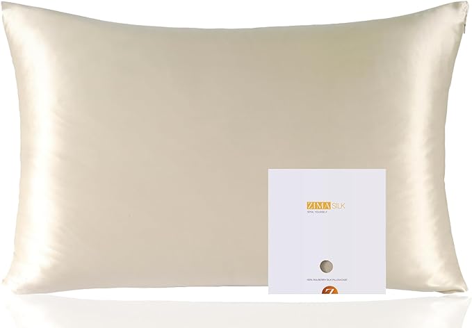 100% Pure Mulberry Silk Pillowcase for Hair and Skin Health