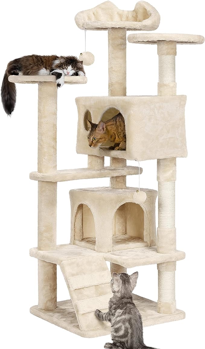 Condo Furniture Scratch Post for Kittens Pet House Play