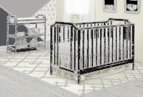 Celeste 3 in 1 Convertible Island Crib
