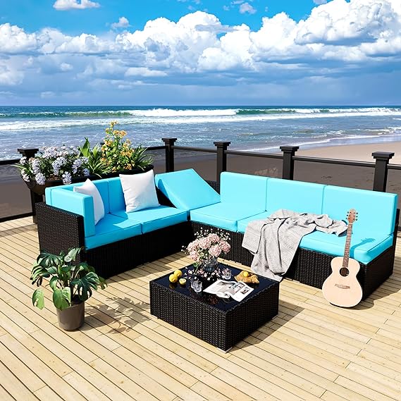Outdoor Sectional Furnitureļ¼Wicker Patio sectional Furniture Sets