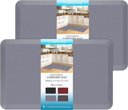 2 PCS Kitchen Mat Cushioned Anti-Fatigue Floor Mat