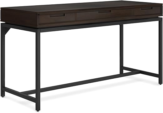 Banting SOLID WOOD and Metal 60 inch Wide Home Office Desk