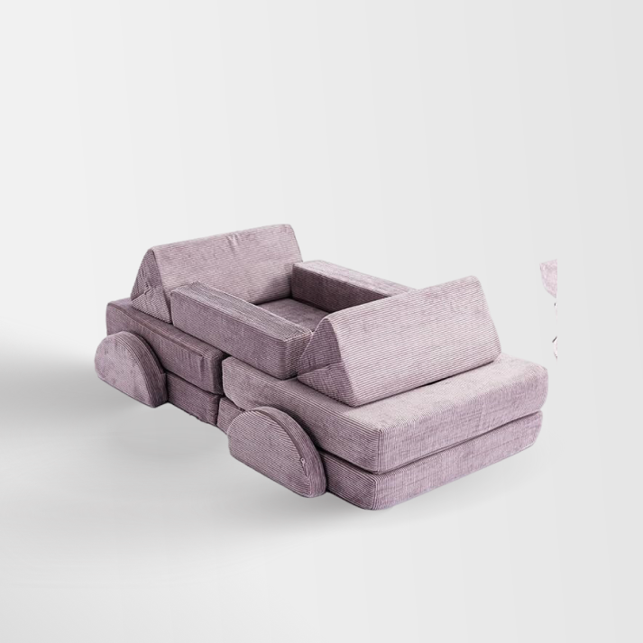 Modular Play Couch 14PCS Nugget Toddler Sofa & Building Fort