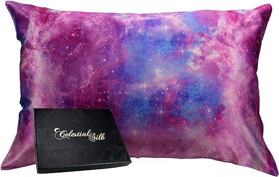 100% Pure Mulberry Silk Pillowcase Premium 25 Momme for Hair and Skin