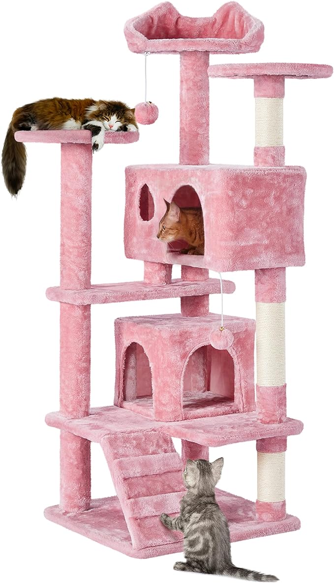 Condo Furniture Scratch Post for Kittens Pet House Play