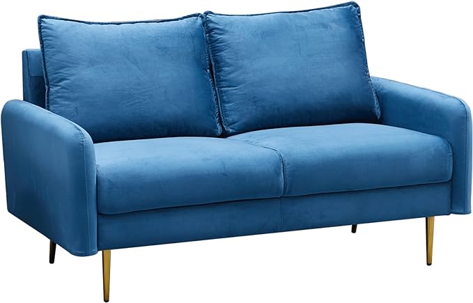 Sofa Tufted Couch with Metal Legs for Living Room