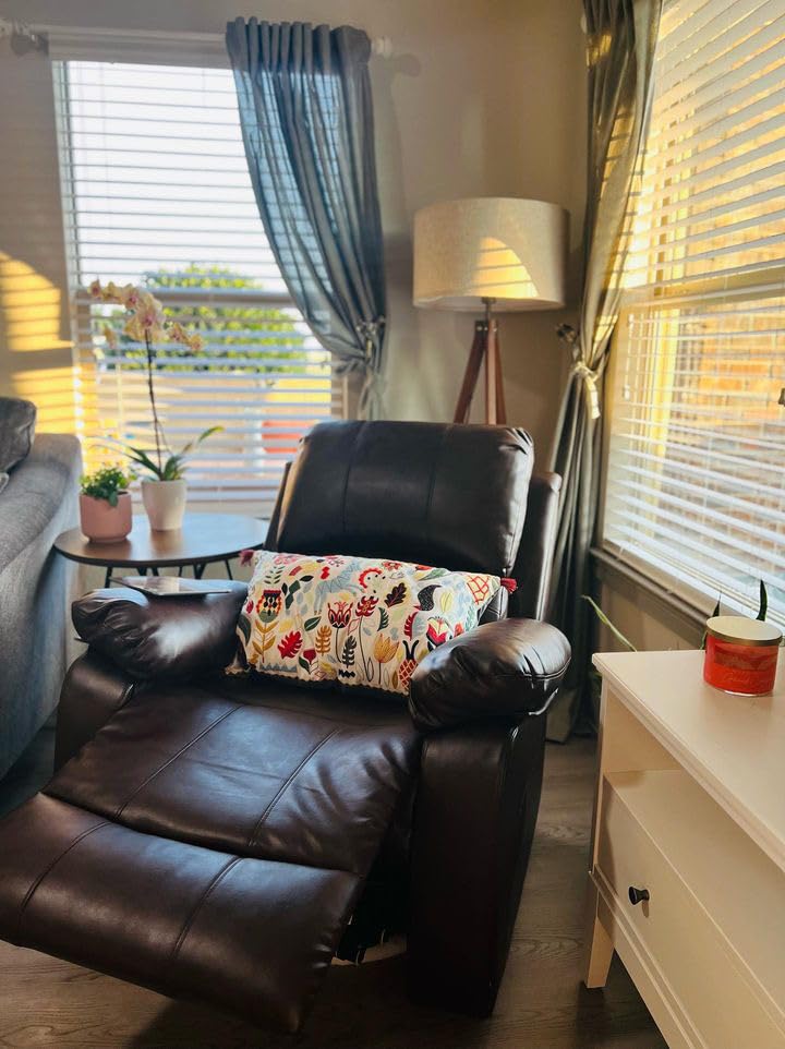 Recliner in modern living room setup