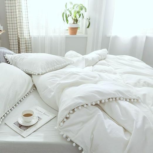 Dark Grey Queen Comforter Set, Reversible Bed in a Bag Bedding Set for All Seasons