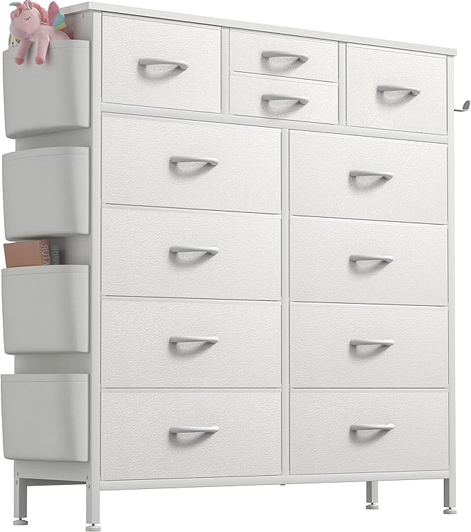 12 Drawers with Side Pockets