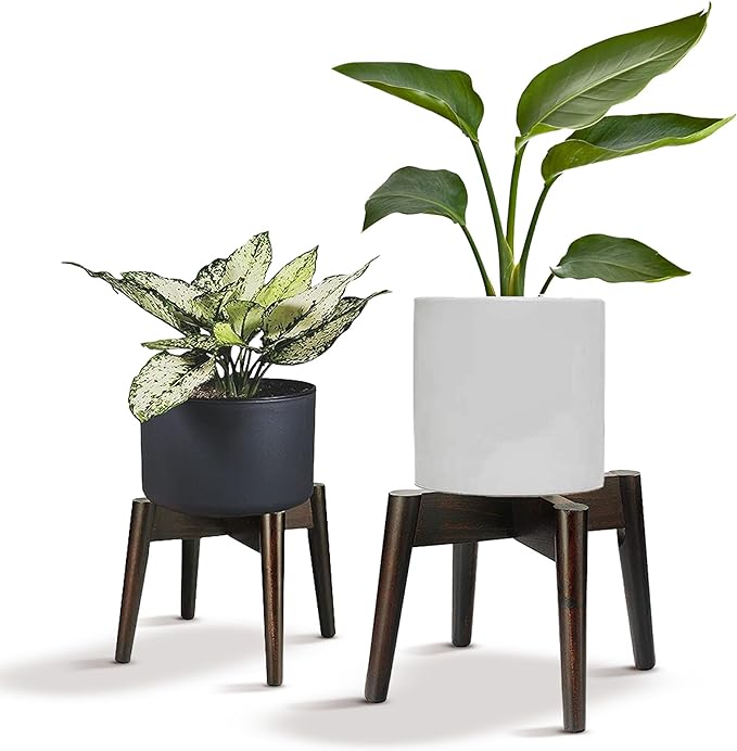 Uppwell Adjustable Bamboo Plant Stand